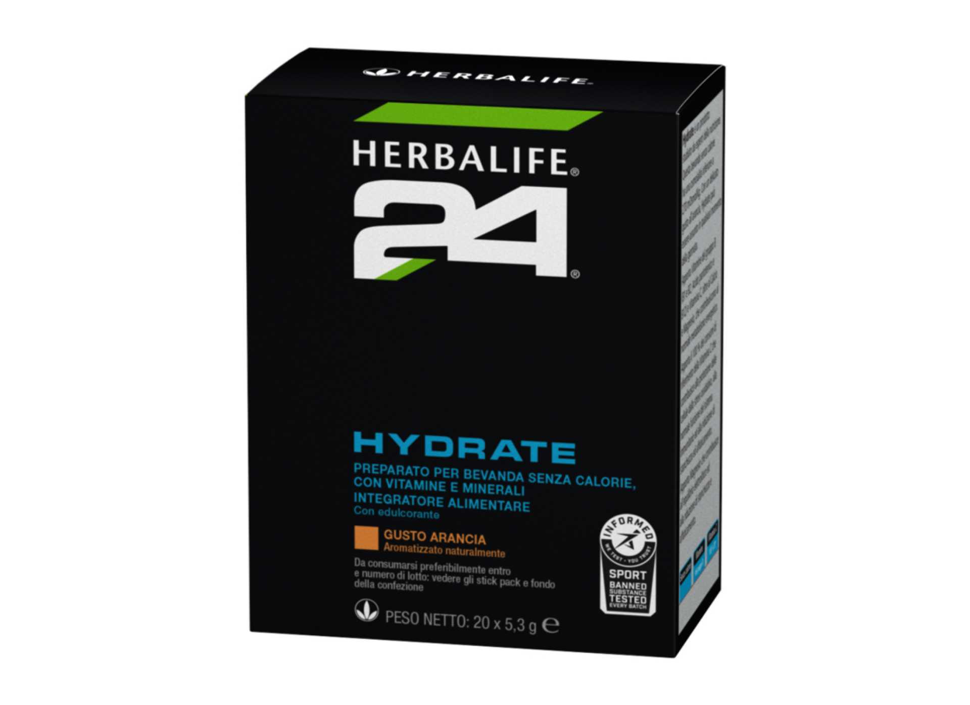 Hydrate gusto arancia 20 bustine