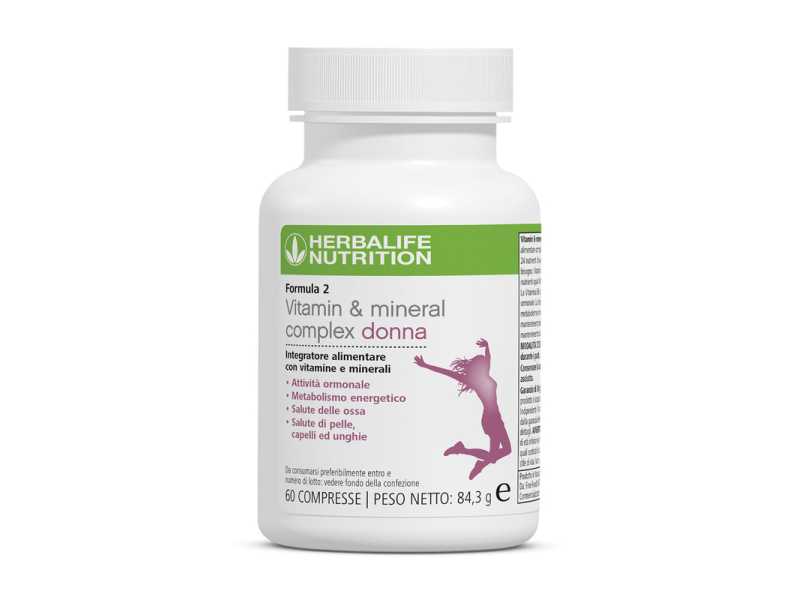 Formula 2 Vitamin & Mineral Complex Donna 60 Compresse